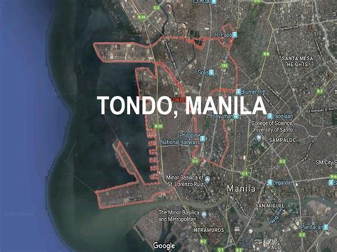 Tondo 1 Volunteer Firefighters Map .